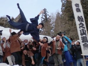 むこ投げすみ塗り @ 松之山温泉街　薬師堂